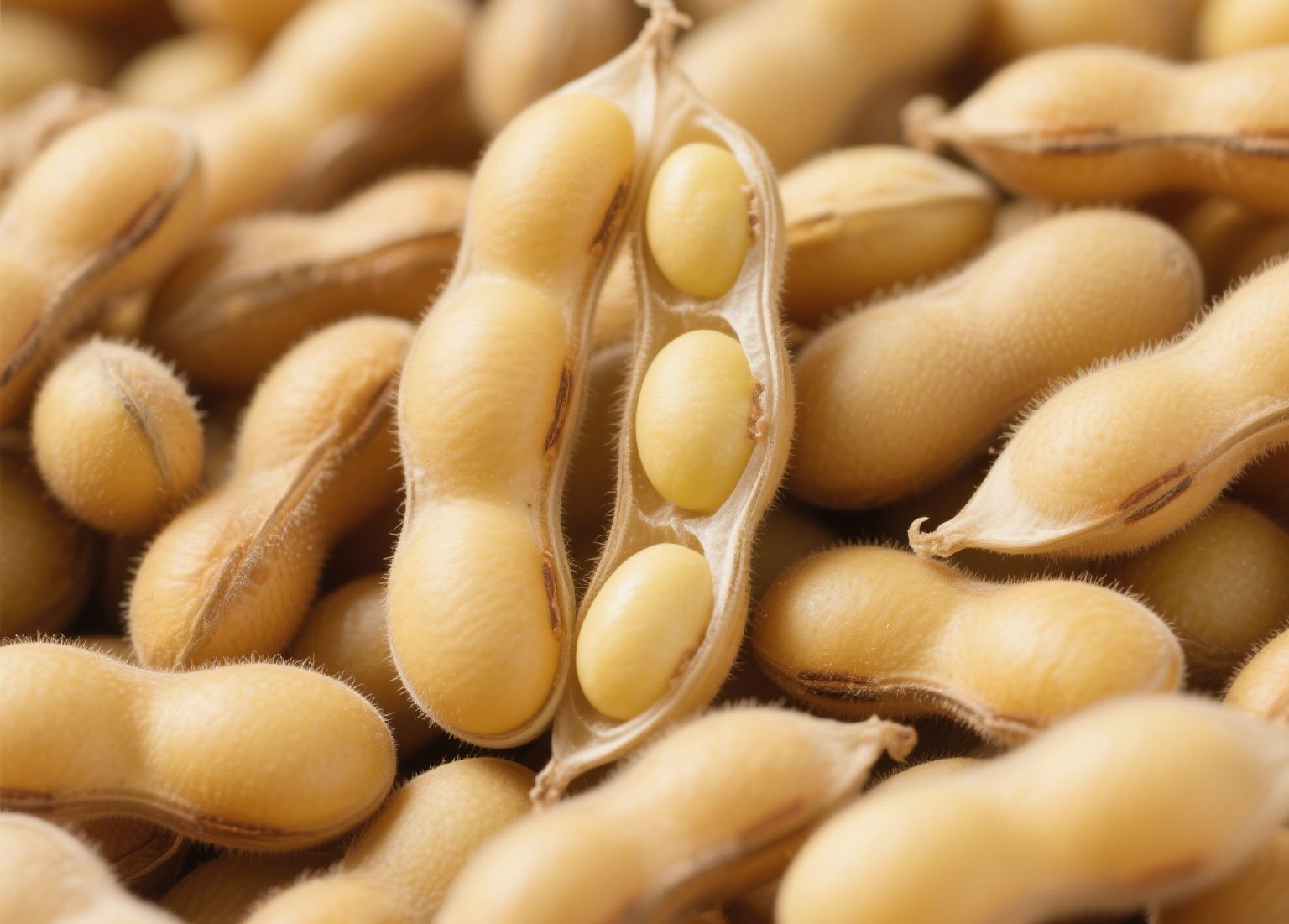 Imported soybeans