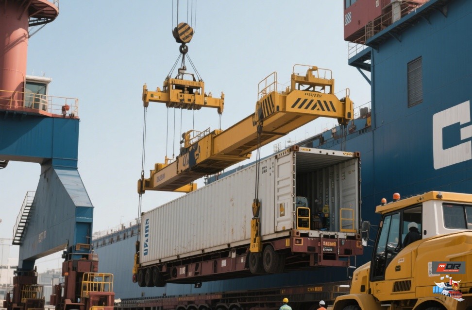 The hydraulic axle vehicle uses modular loading and unloading technology to secure the 80-ton mining truck and transport it to Siberia, Russia via the China-Europe Express, ensuring zero displacement of the goods.