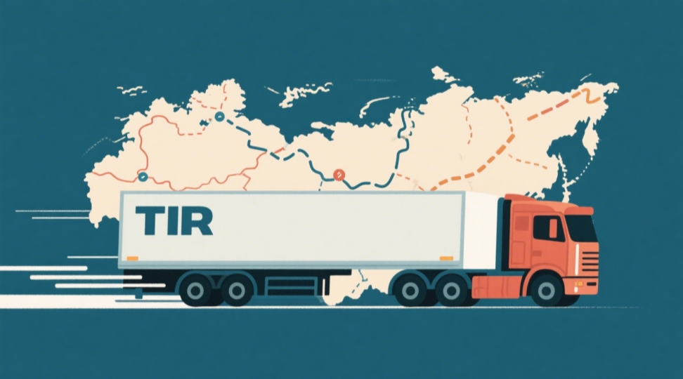 China to Russia 3PL Logistics Route Map via Central Asia 3pl russia map showing China to Russia road and rail routes via Central Asia