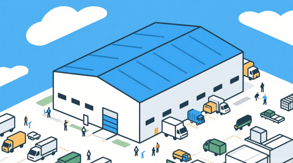 Optimized Pharmaceutical Storage Workflow in Healthcare Logistics Illustrated workflow of specialized medical warehousing process: from cold chain receiving to quality-controlled dispatch of healthcare products