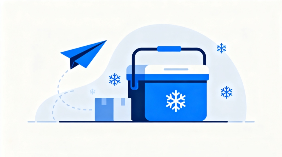 Thumbnail image for article on how to ship frozen and perishable food internationally