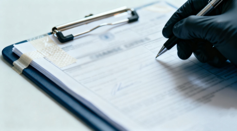 tir-carnet-closeup TIR carnet: the international customs guarantee document (illustrative)