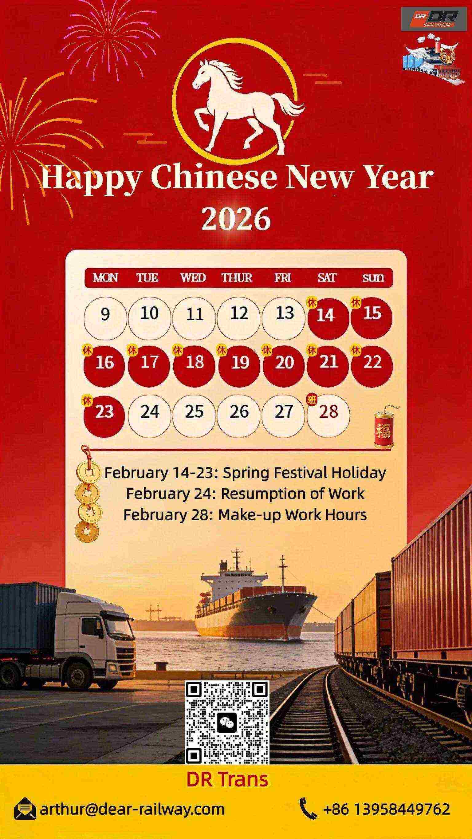 Happy Chinese New Year! - DR Trans